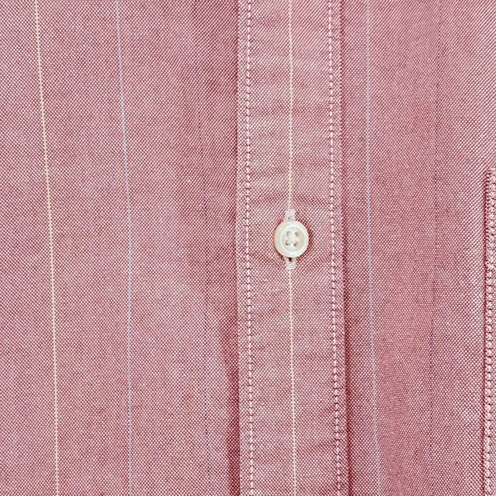 J. Crew Men's 100% Cotton Stripes Untucked Slim Pocket Shirt - XL
